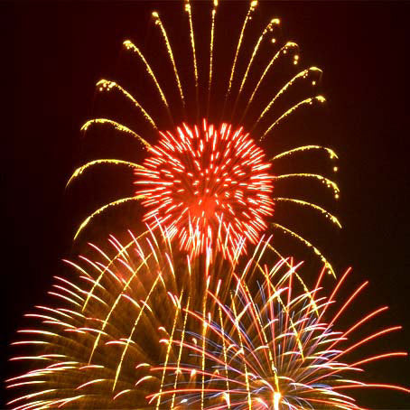 Fireworks For Victoria Day all across Canada