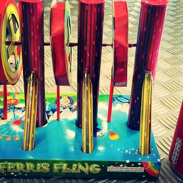 Ferris Fling Catherine Wheel Fountain