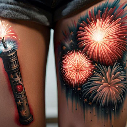 Exploring the World of Firework-Themed Tattoos