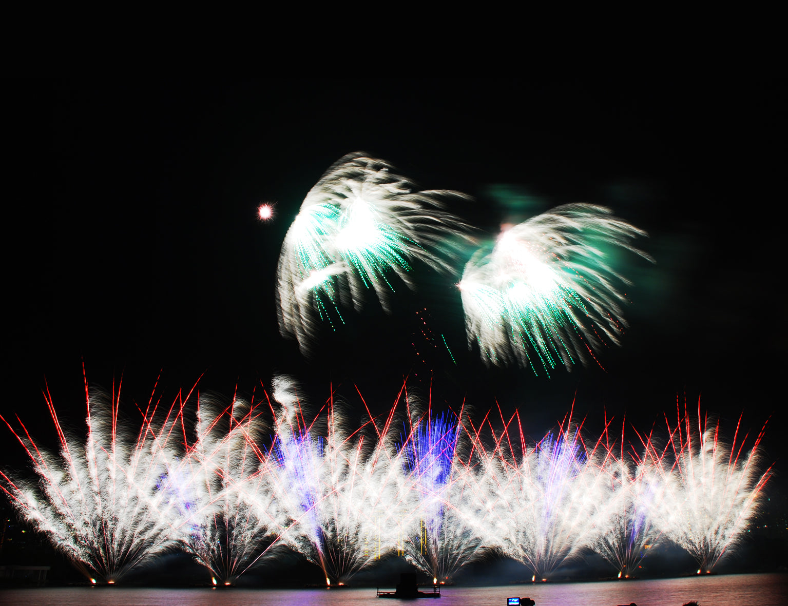 Fireworks in Crimea