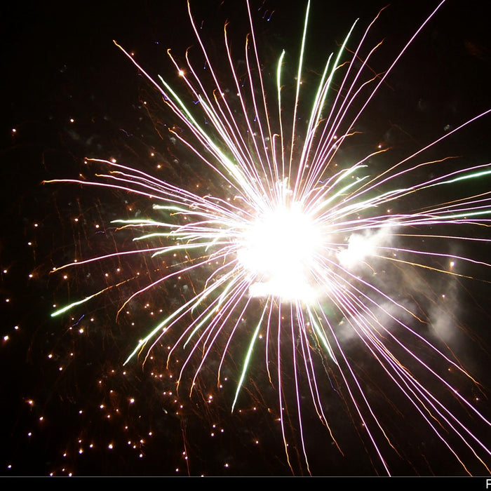 Fireworks in Libya for Gaddafi's Party