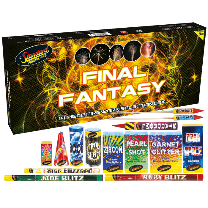NEW FOR 2023 - FINAL FANTASY SELECTION BOX BY STANDARD FIREWORKS