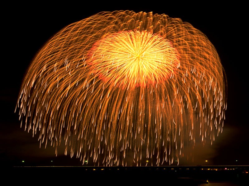 Firework Shell Cut Open Large 24 Inch Fireworks Shell — Epic Fireworks