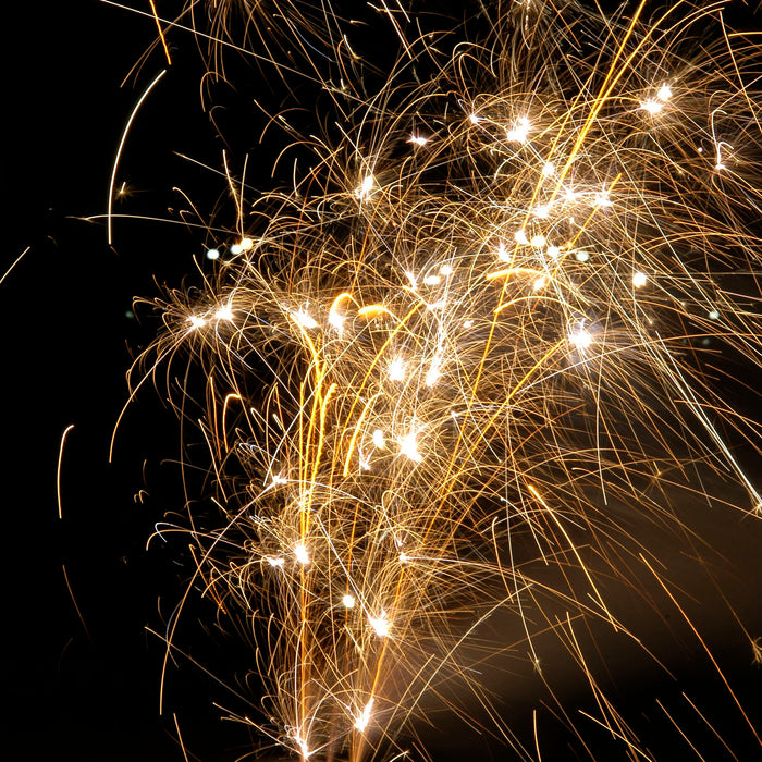 New For 2024 - Goldy Locks Conic Fountain by Vivid Pyrotechnics