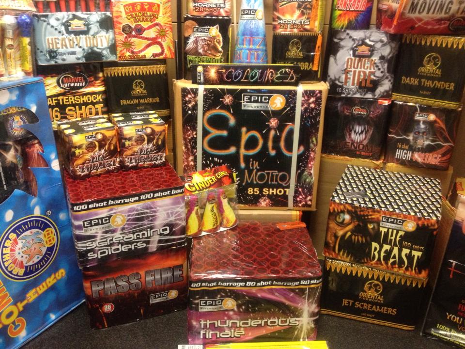 The Legend β Epic Fireworks