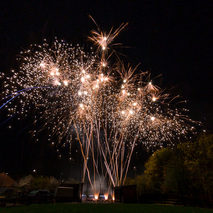 And our awesome Giant Bonfire