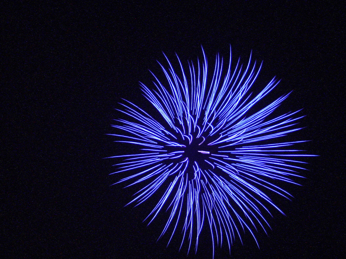 Single Firework Blue COBOLT BLUE BY EPIC FIREWORKS — Epic Fireworks