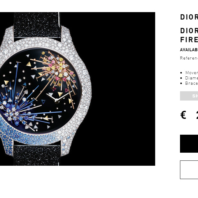 DIOR GRAND SOIR FIREWORKS