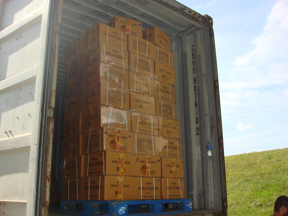 Firework Shipping Containers. How They Are Made. — Epic Fireworks