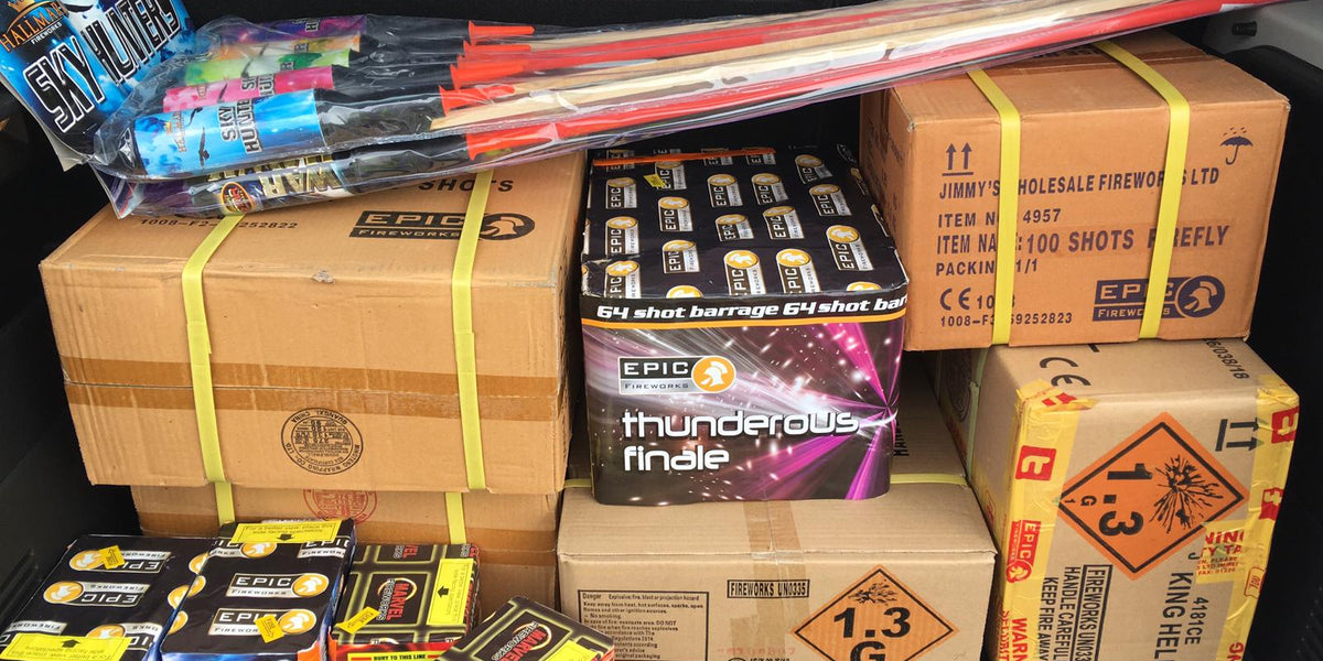 Epic Fireworks Display Kits - Be a Firestarter