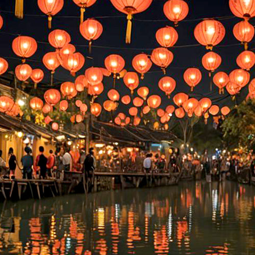 Exploring Hoi An's Enchanting Lantern Festival in Vietnam