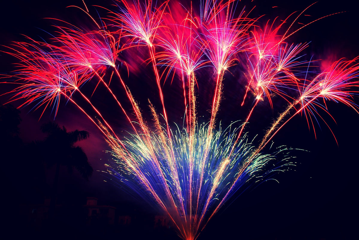 Fireeworks Individual Celebrating Victoria Day: A Spectacular Display of Fireworks in Canada ...