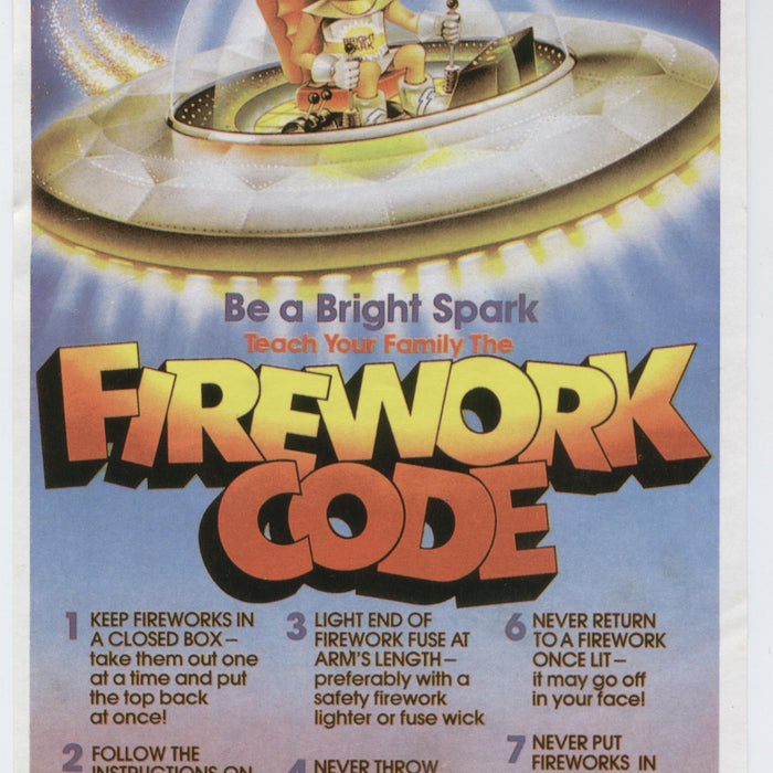 Fireworks Poster - The law...