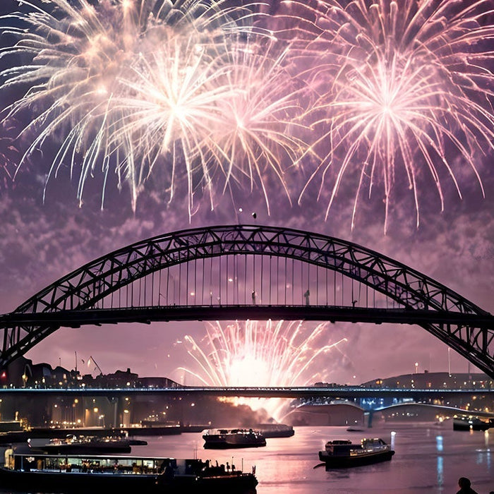 Newcastle New Year’s Eve Fireworks 2025-26: Howaymanay, Quayside Spectacular & Epic Home Displays