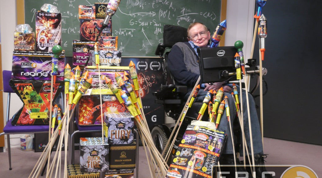 Stephen Hawking Fireworks