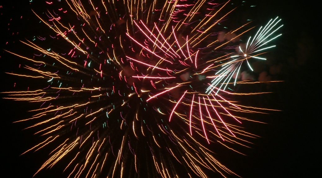 SUMMER FIREWORKS IN GREAT YARMOUTH