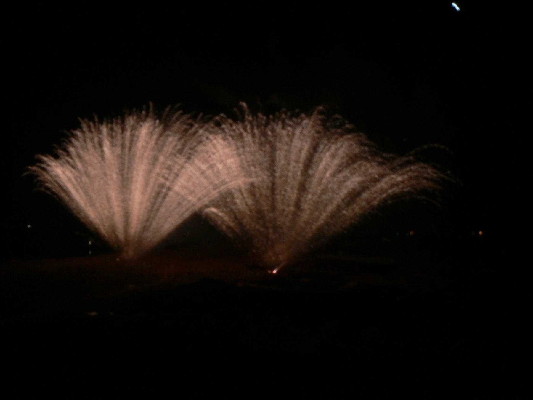 Fireworks to mark historic milestones