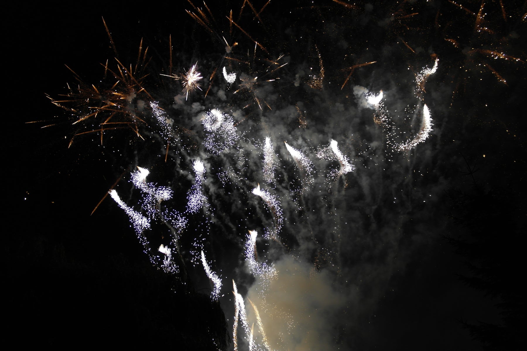 Bonfire and fireworks delight crowds