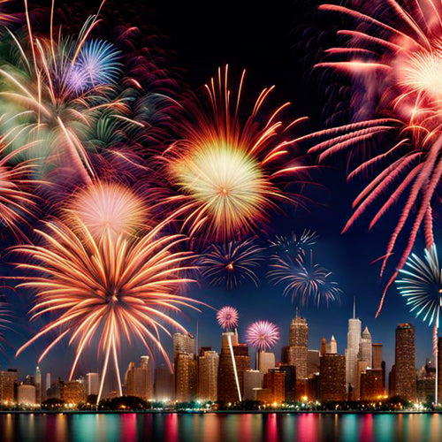 New Year's Eve Fireworks at Sheikh Zayed Festival Set to Break 4 World Records