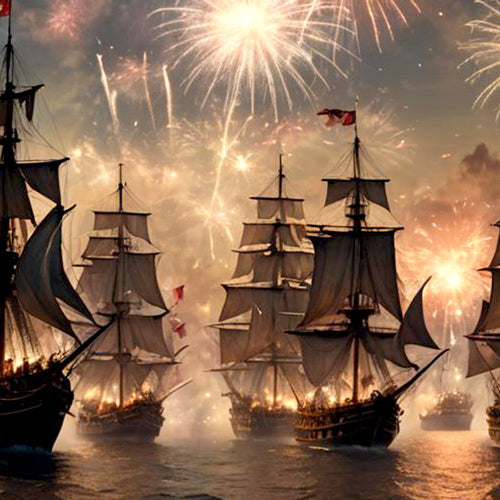 Skull and Bones: How to Use Fireworks