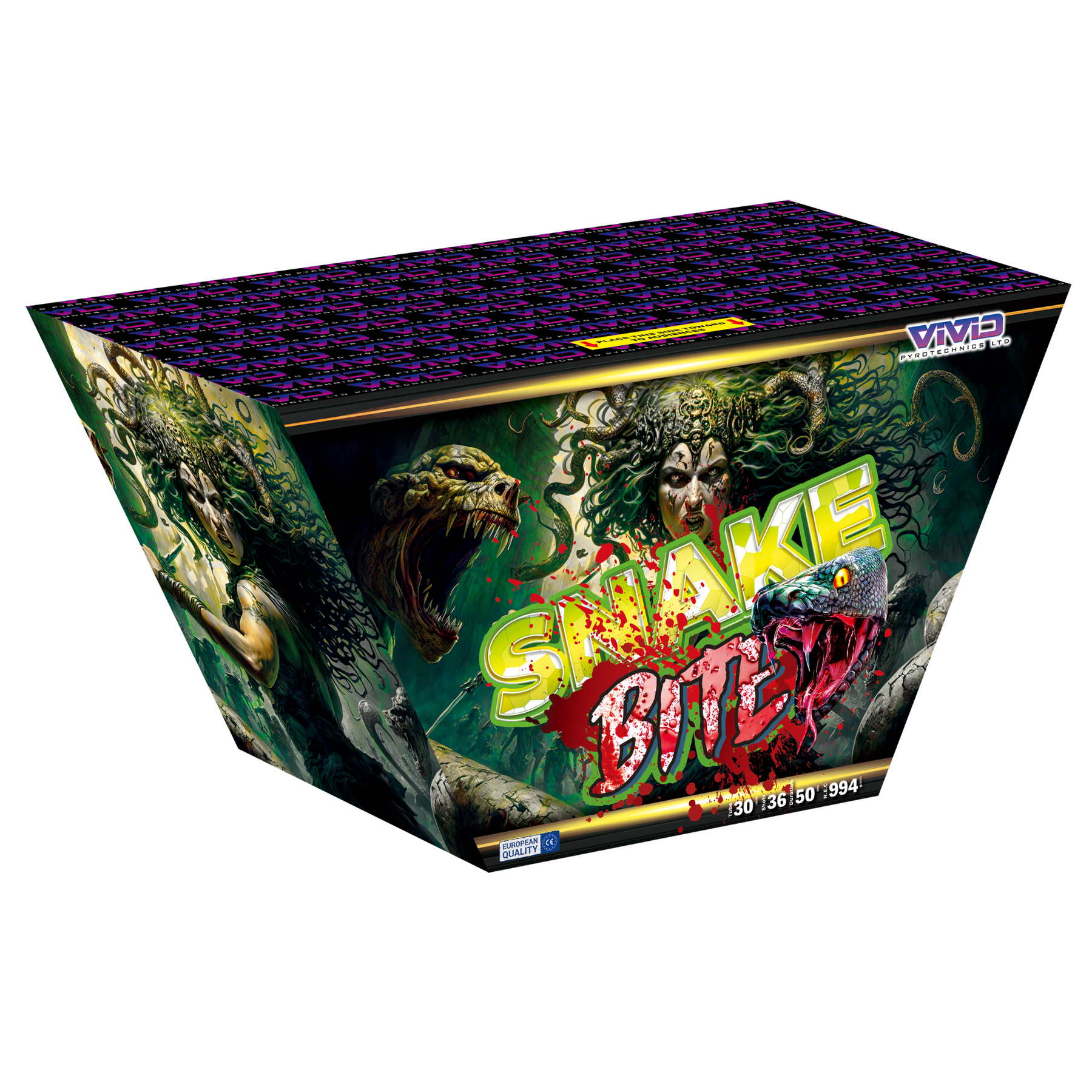 NEW FOR 2025 - SNAKE BITE - VIVID PYROTECHNICS