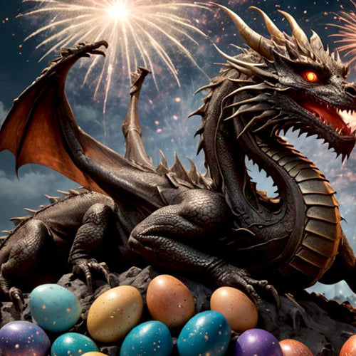 The Art & Science Behind The Dragon's Egg Firework Effect