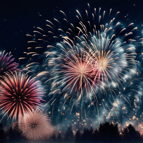 Celebrating Orthodox New Year with Dazzling Fireworks