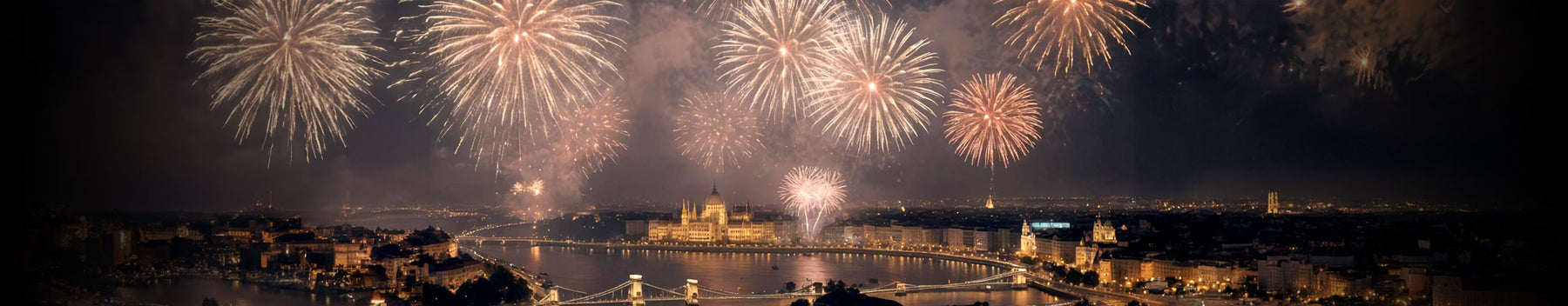 Watch Europe's Biggest Fireworks Spectacle in Budapest, Hungary