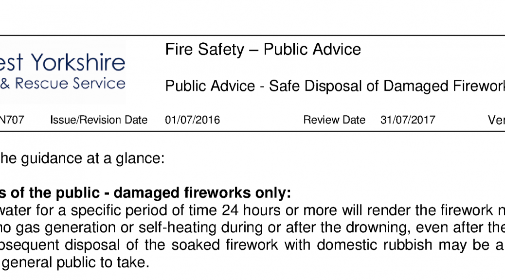 The Proper Way To Dispose of Unused Fireworks — Epic Fireworks