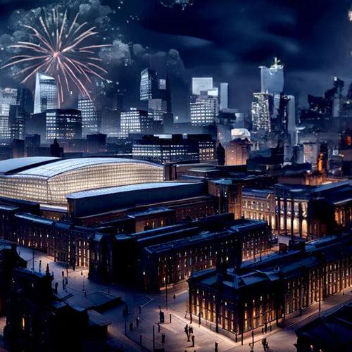 Manchester Welcomes Back New Year's Eve Firework Display