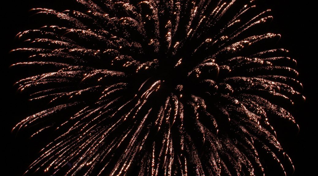 GRAND PIER FIREWORKS AT SEA