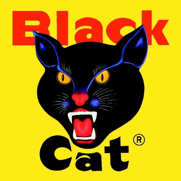 Black Cat Firecrackers Video In Slow Motion