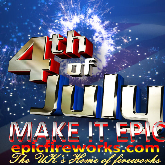 4th of July Celebration Poster - Epic Fireworks