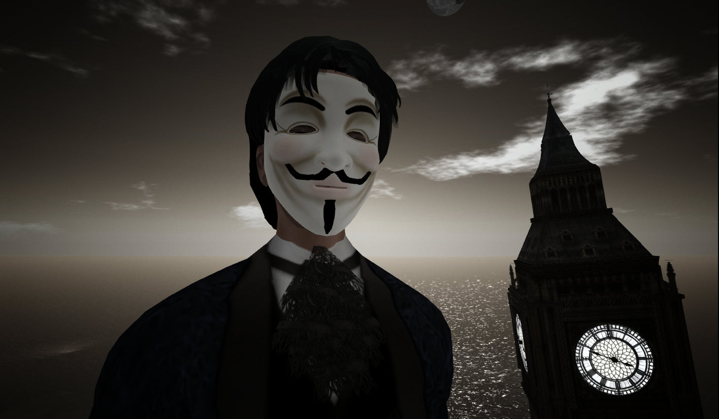 Homage to V for Vendetta