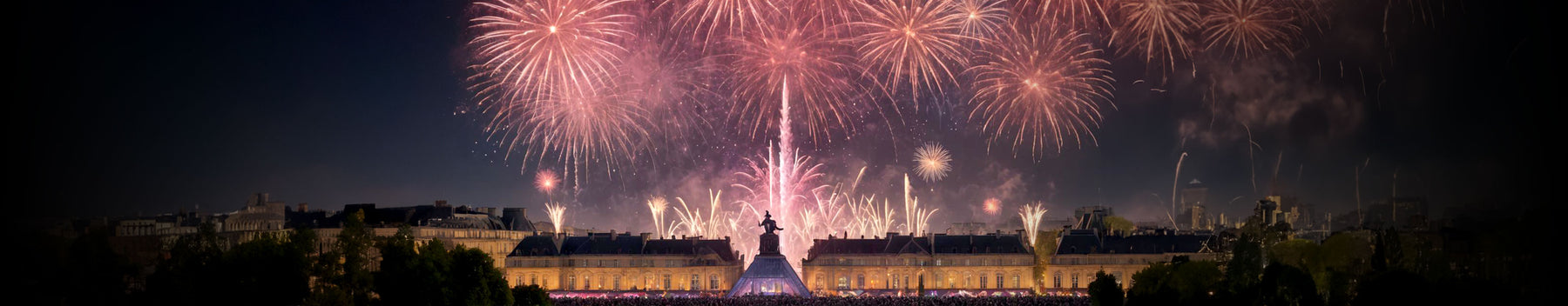 Fireworks & Pyrotechnics at the 2024 Paris Paralympics Opening Ceremony