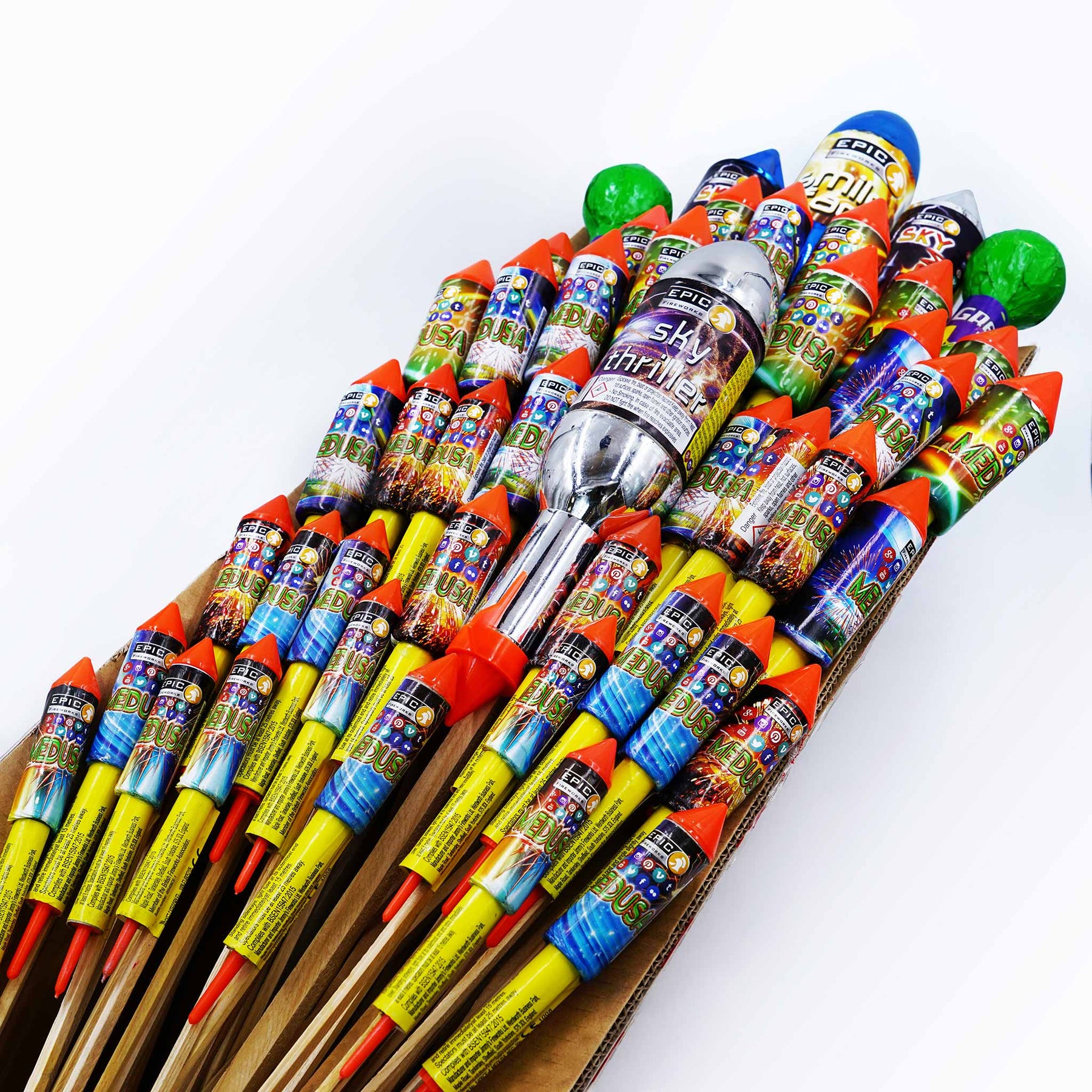 Are you really bothered about the shape of a firework rocket?