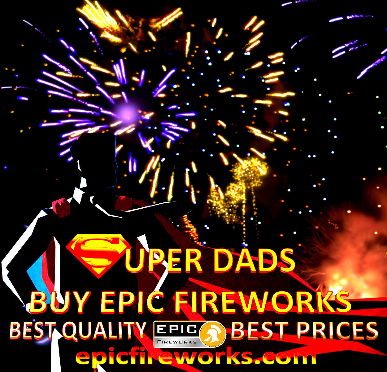 Fireworks For Fathers Day