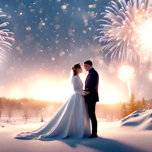 Winter Wedding Magic: Adding Fireworks to Your Big Day