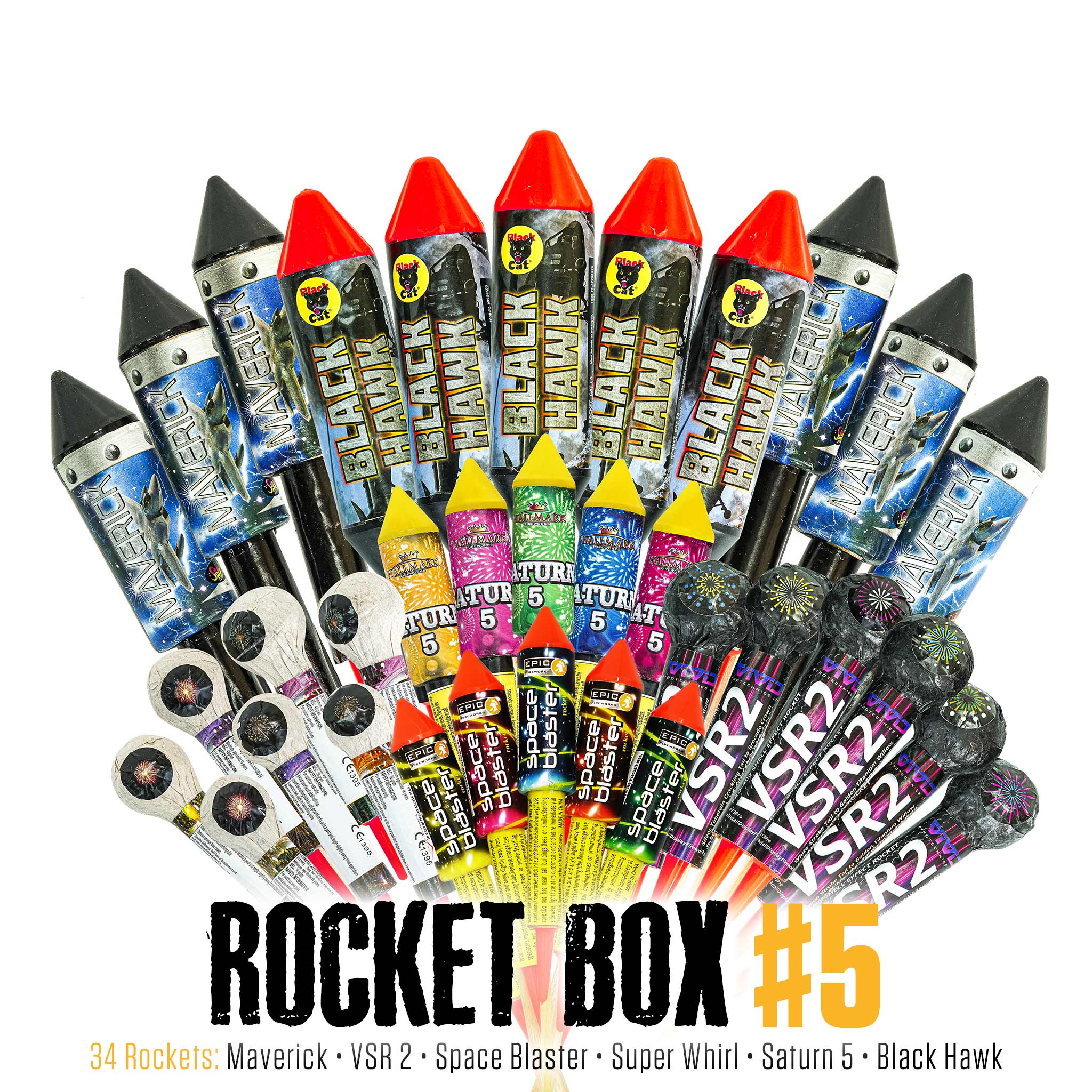 1.3G Firework Rockets by Epic Fireworks