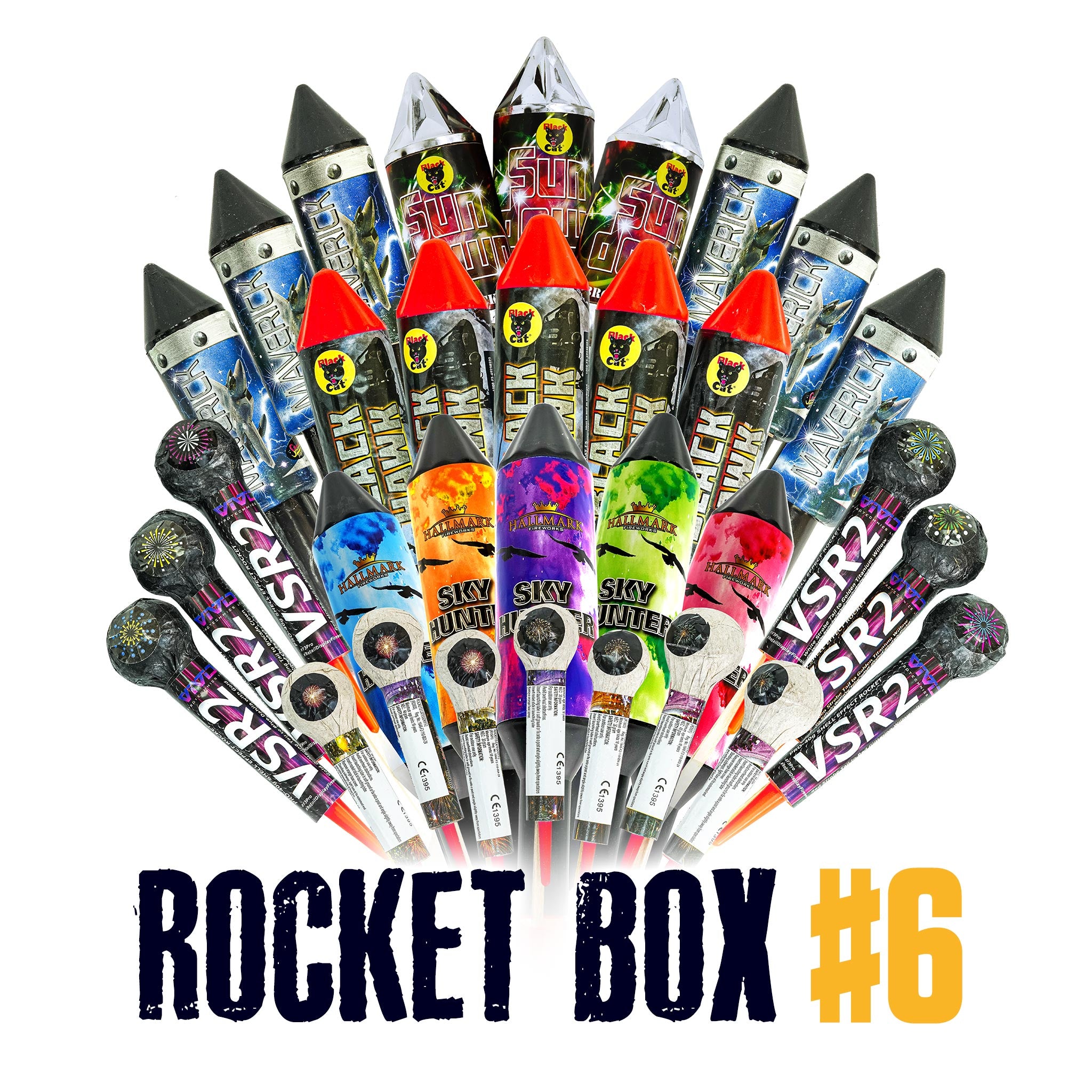 Fastpack He Rockets 1.3G Consumer Rocket Packs — Epic Fireworks