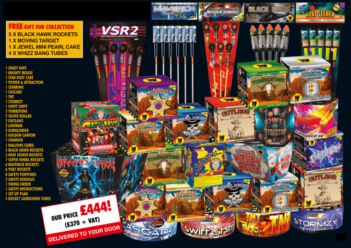 36 Barrels Epic DIY Fireworks Pack