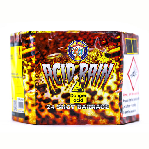 Acid Rain 24 Shot Barrage by Brothers Fireworks UK