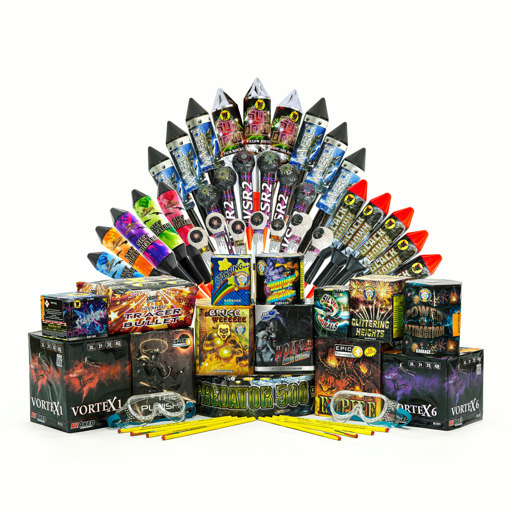 Mini Firework Set Firework Kits and Packs by Epic Fireworks