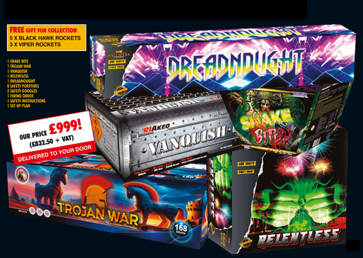 Champagne DIY Firework Pack by Epic Fireworks