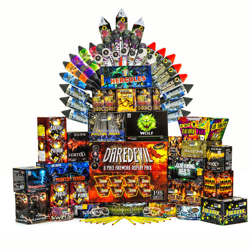 Diwali Extravaganza 1.3G DIY Consumer Firework Kit by Epic Fireworks