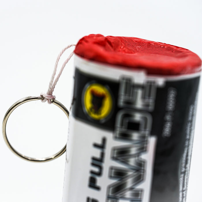 Ring Pull White smoke grenade by Black Cat Fireworks