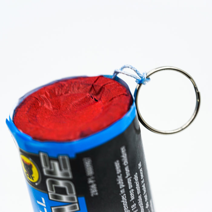 Ring Pull Blue smoke grenade by Black Cat Fireworks