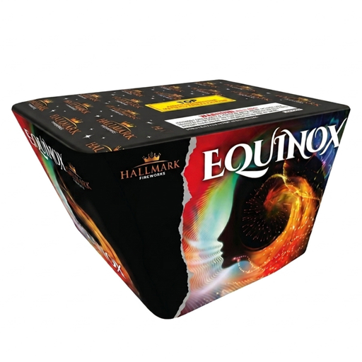 Equinox 49 shot fan firework cake by Hallmark Fireworks