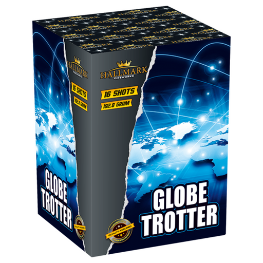 Globe Trotter 16 shots barrage by Hallmark Fireworks