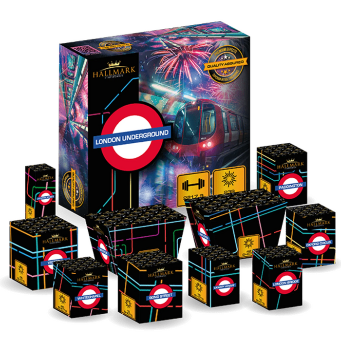 London Underground Hallmark Firework Barrage Pack